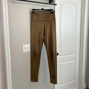 Gold leggings